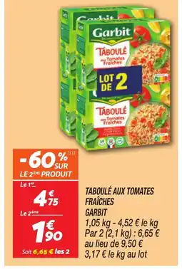 Netto GARBIT Taboulé aux tomates fraîches offre