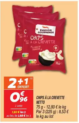 Netto NETTO Chips à la crevette offre