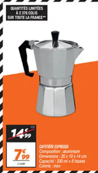 CAFETIERE EXPRESSO
