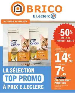 E.Leclerc Brico CAT CHOW ADULT POULET offre