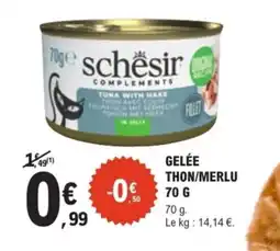 E.Leclerc Brico Gelée thon merlu offre