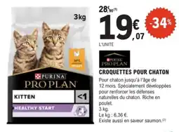 E.Leclerc Brico Croquettes pour chaton offre