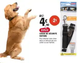 E.Leclerc Brico LAISSE DE SÉCURITE VOITURE offre