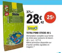E.Leclerc Brico Tetra pond sticks offre