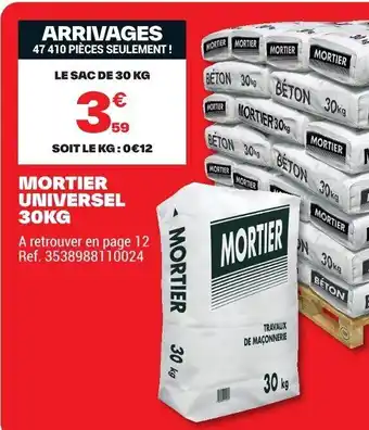 MORTIER UNIVERSEL