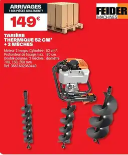 Brico Dépôt TARIÈRE THERMIQUE offre