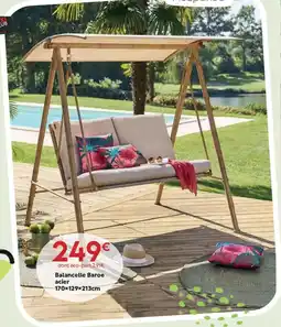 Maxi Bazar Balancelle Baroe acier offre