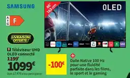 Conforama Téléviseur UHD OLED connecté offre