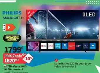Téléviseur UHD OLED connecté