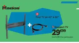 Conforama Support TV offre