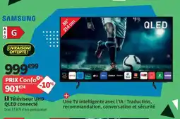 Conforama Téléviseur UHD QLED connecté offre