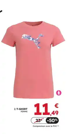 Sport 2000 T-SHIRT FEMME offre