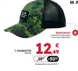 Sport 2000 CASQUETTE HOMME offre
