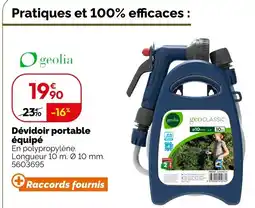 Weldom Geolia Dévidoir portable équipé offre
