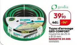 Weldom Geolia Tuyau d'arrosage offre