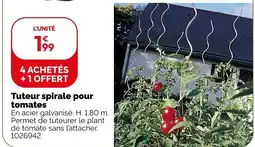 Weldom Tuteur spirale pour tomates offre