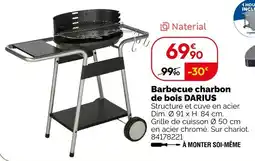 Weldom Darius Barbecue charbon de bois offre