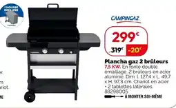 Weldom Campingaz Plancha gaz 2 brûleurs offre