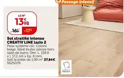 Weldom Sol stratifié intenso creativ line lazio 2 offre