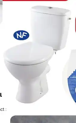 Weldom Nelia Pack wc à poser sans bride offre
