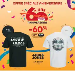 Sport 2000 JACK& JONES T-SHIRT HOMME offre