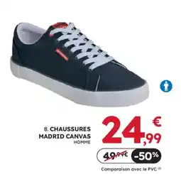 Sport 2000 CHAUSSURES MADRID CANVAS HOMME offre