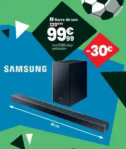 Conforama Barre de son offre