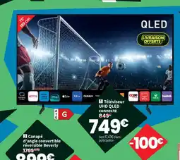 Conforama Téléviseur UHD QLED connecté offre