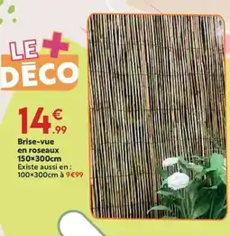 Maxi Bazar Brise-vue en roseaux offre