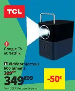 Conforama Vidéoprojecteur 600 lumens offre