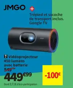 Conforama Vidéoprojecteur 450 lumensavec batterie offre
