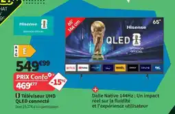 Conforama Téléviseur UHD QLED connecté offre
