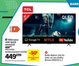 Conforama Téléviseur UHD QLED connecté offre