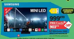 Conforama Téléviseur UHD Mini Led connecté offre