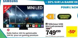 Conforama Téléviseur UHD Mini Led connecté offre