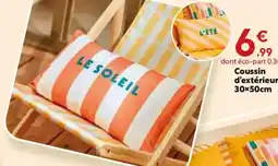 Maxi Bazar Coussin d'extérieur offre