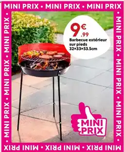Maxi Bazar Barbecue extérieur sur pieds offre
