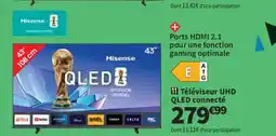 Conforama Téléviseur UHD QLED connecté offre