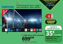 Conforama Téléviseur UHD connecté offre