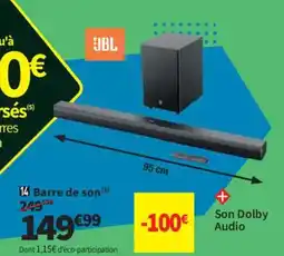 Conforama Barre de son offre