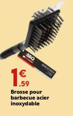 Maxi Bazar Brosse pour barbecue acier inoxydable offre