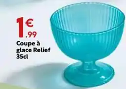 Maxi Bazar Coupe à glace Relief offre