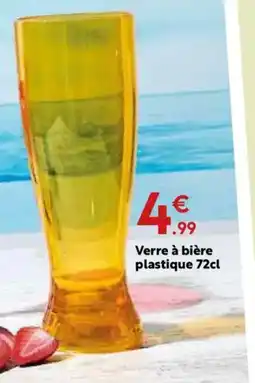 Maxi Bazar Verre à bière plastique offre