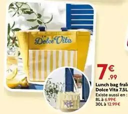 Maxi Bazar DOLCE VITA Lunch bag fraîcheur offre