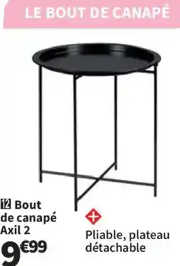 Conforama Bout de canapé Axil 2 offre
