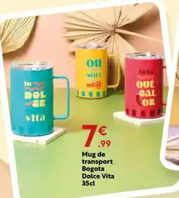 Maxi Bazar DOLCE VITA Mug de transport Bogota offre