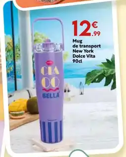 Maxi Bazar DOLCE VITA Mug de transport New York offre