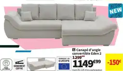 Conforama Canapé d'angle offre