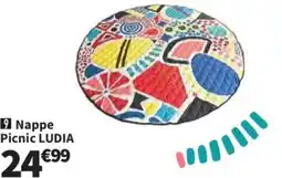 Conforama Nappe Picnic LUDIA offre
