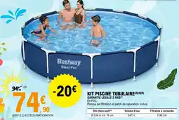 E.Leclerc Kit piscine tubulaire offre